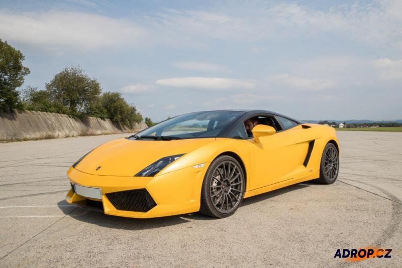 Jízda ve žlutém Lamborghini Gallardo