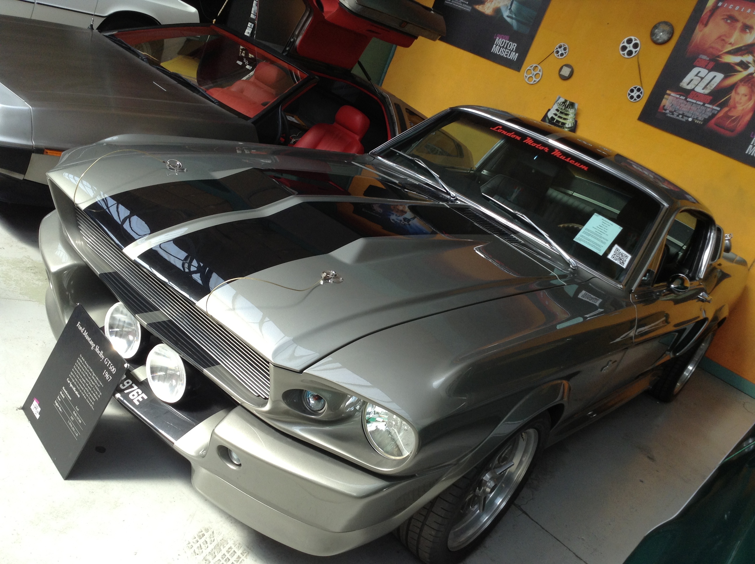 Mustang GT500, London Motor Museum