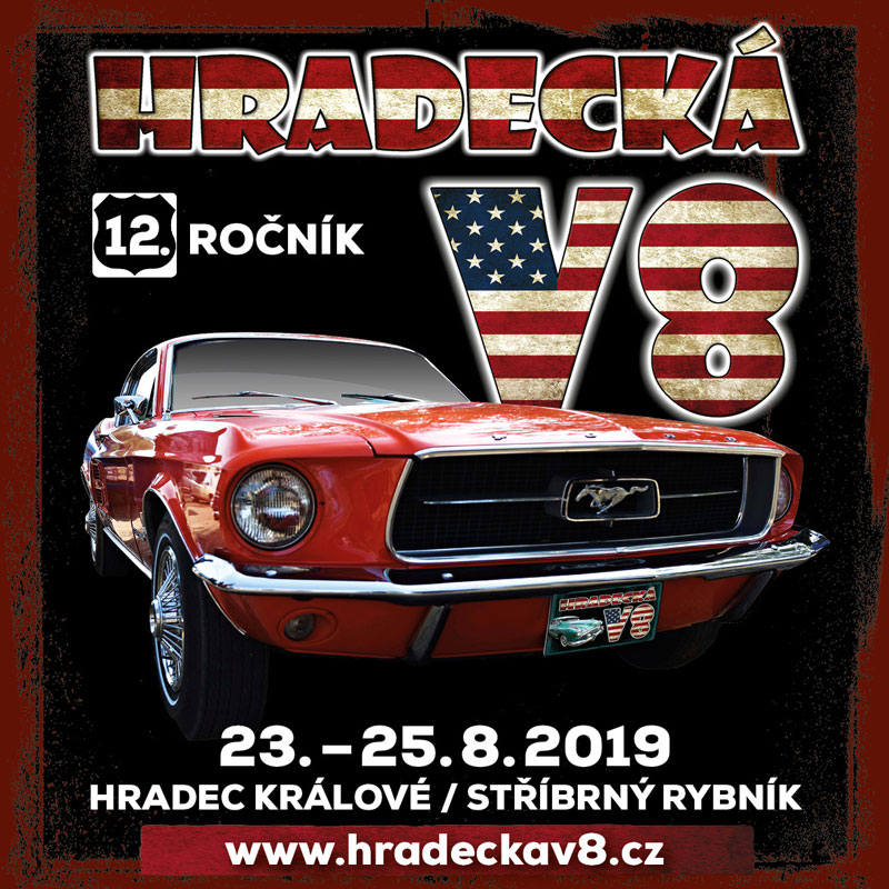 Plakát Hradecká V8 2019