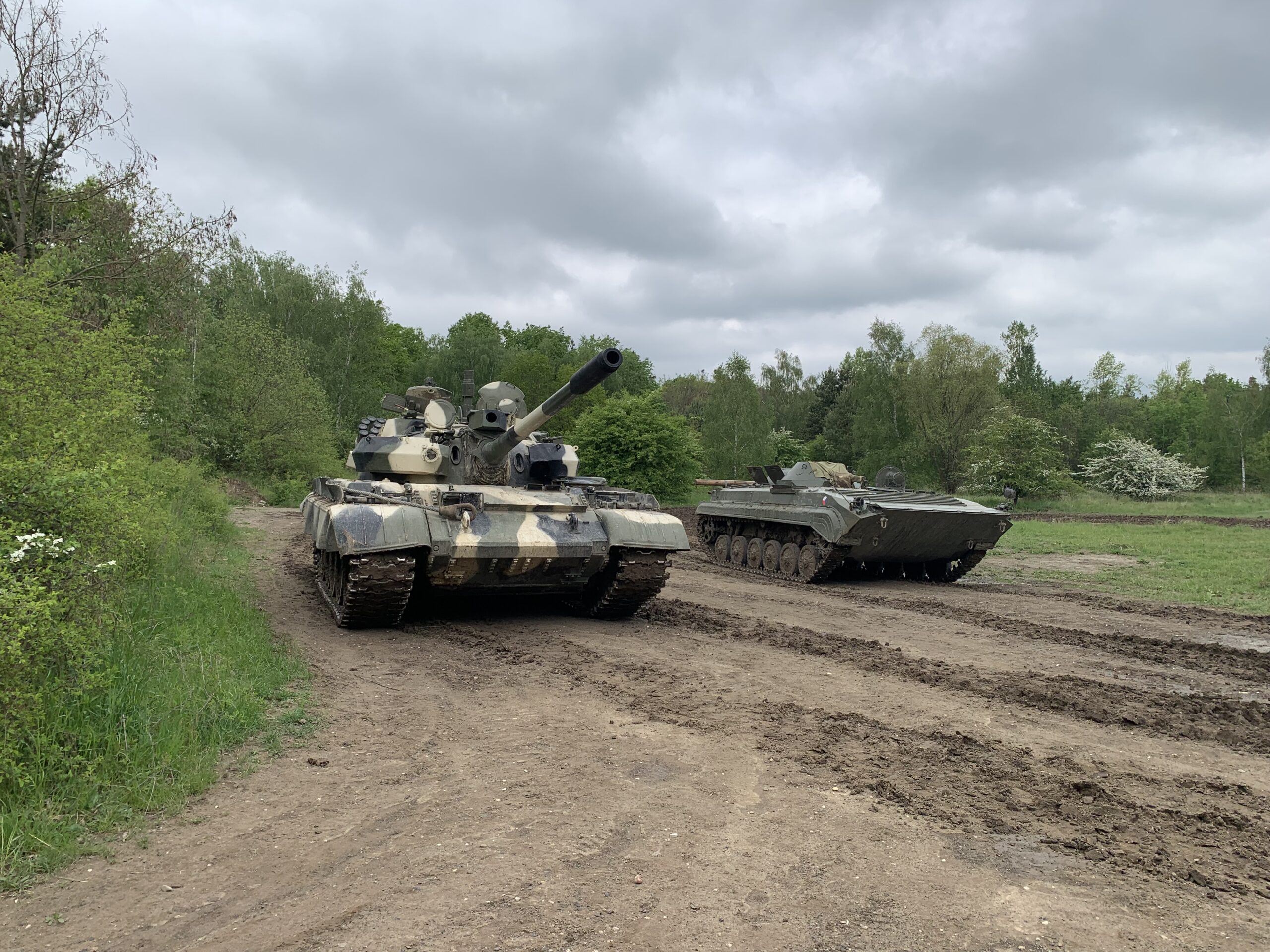 Jízda v tanku T-55 Milovice