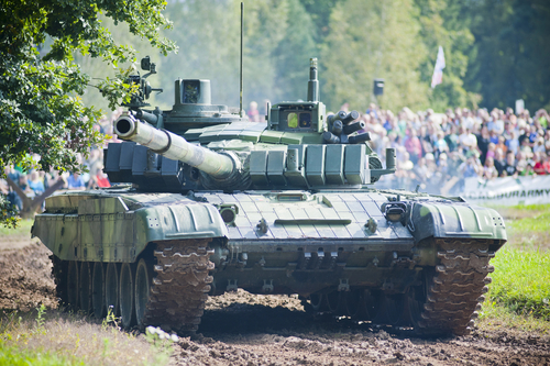 Bojový tank T-72 - historie tanků v ČR