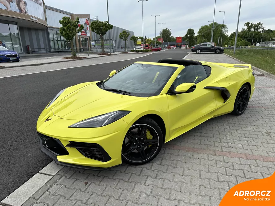 Jízda v Corvette C8 Pardubice