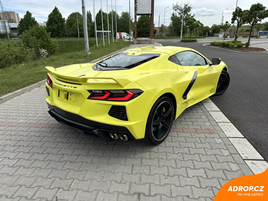 Jízda v Chevrolet Corvette C8 u Pardubice