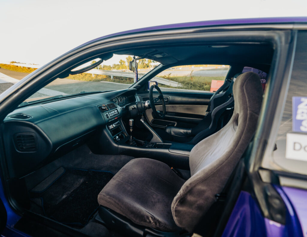 Jízda s Nissan Silvia s driftem