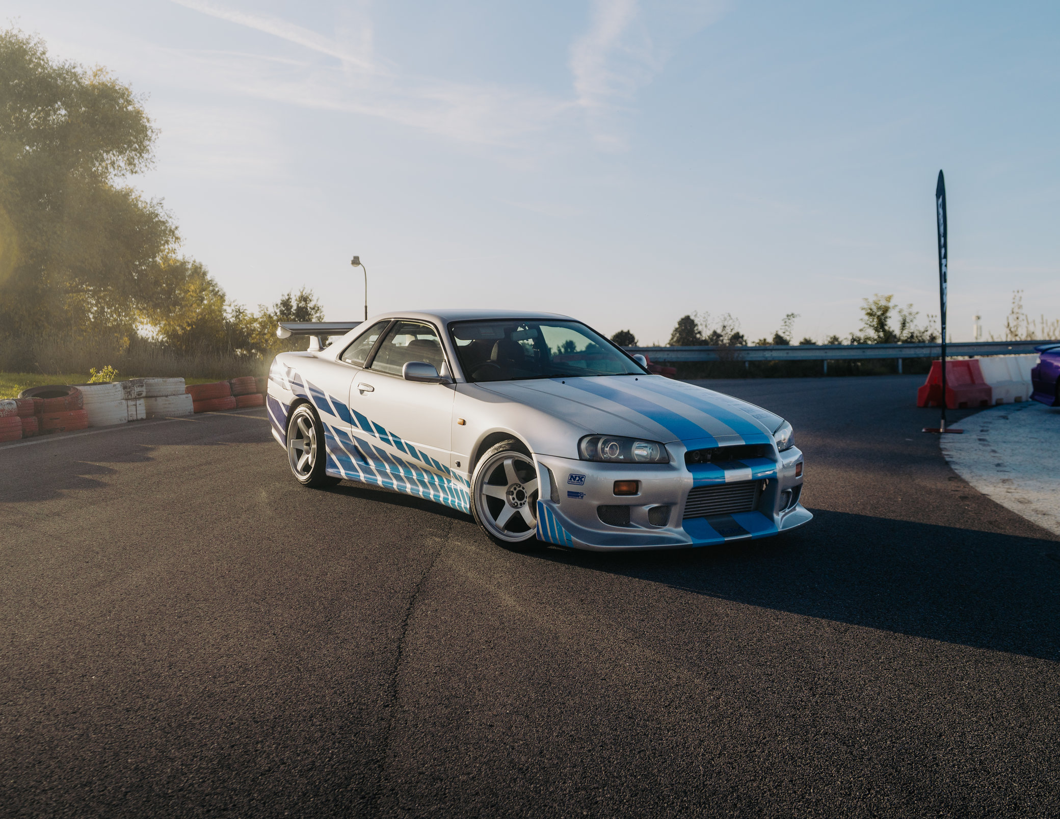 Jízda v Nissan Skyline