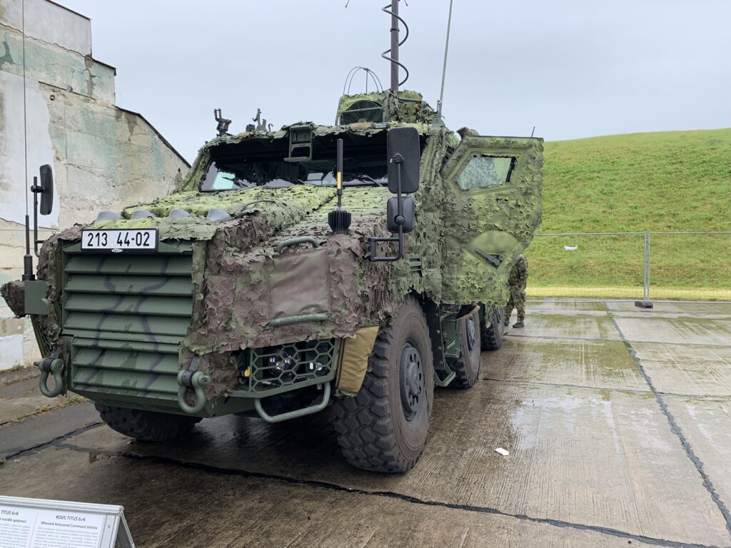 Titus 6x6 - vozidla Armády ČR